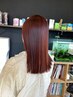 平日限定☆バブルトリートメント付き縮毛矯正☆(20900円→17500円)カット別