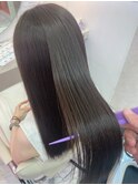 髪質改善ストレート