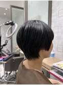 【シルエットが綺麗な大人ショート】#日本橋 #三越 #三越前