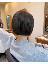 ヘアーポケット リタ(HAIR POCKET ritta)&nbsp;似合わせカットミニボブ×グレージュカラー
