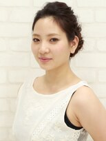 レガーミ(Legami)&nbsp;結婚式パーティー編み込みアレンジ 江口藍子