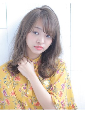 ジーナ 福岡天神(Zina) 【Zina】大人かわいいマーメイドアッシュセミディ２