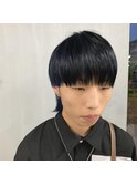ウルフマッシュ×ネイビーブルー