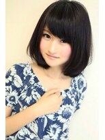 ネクストハラジュク(NEXT HARAJUKU)&nbsp;【NEXT原宿】黒髪をより可愛くするボブ