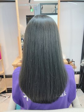 イーラ(era) ブルーグレージュ　艶ツヤフェミニンロング　ストレート　/era