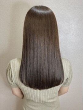 ジーナ セントラル銀座(Zina) 髪質改善×ココアブラウン