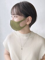 アイティーバイアルバム 八王子店(IT by ALBUM) ナチュラルショート_くすみブルーミニウルフテラコッタ_ba351101