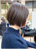 【 mee. 】オオニシ ボブ ショート 前髪 イメチェン