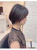 前髪カール/ネオシースルーバング/くびれボブ［銀座］
