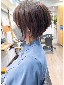 アヴァロン(AVALON) 絶壁解消×くびれ×30代40代50代×ひし形大人ショートボブ永