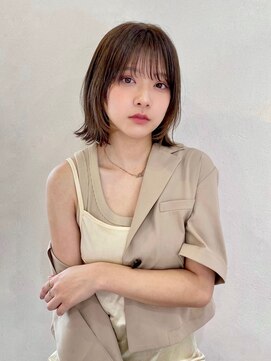 レイラバイアフロート 吉祥寺(Lila by afloat) 10代20代30代/くびれボブ/顔まわりレイヤー/ウルフボブ/外ハネ