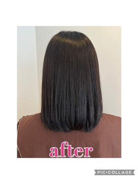 チェルモ 茅ヶ崎(CHELUMO) 縮毛矯正☆after
