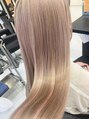 カーラ エクステンション(cara extension) ハイトーンでもこの艶感!!!髪質改善もオススメです!