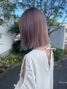 オブジェ シエル(obje't ciel) 【obje't cielj】ボブ/ピンクアッシュ【暮石 唯】