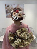 オニキス(ONYX)&nbsp;卒業式ヘアセット×着付け【aya chisato】