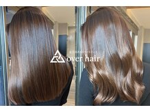 オーバーヘアー 尼崎店(over hair)の雰囲気（思わず触れたくなる、柔らかな質感に♪）