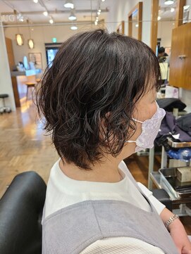 クララ スギタ(CLALA Sugita) ウルフボブパーマ