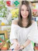 大人かわいいショコラアッシュ小顔セミディc5志木20代30代40代