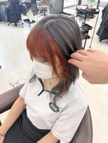 デザインサロンリア(design salon Lia)&nbsp;グレー×オレンジインナー