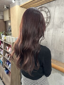 リティアンドビューティースタジオモッズシブヤ(LITTY&beauty studio M.O.D shibuya) #ピンクカラー#ピンクブラウン#ピンクラベンダー