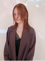 ホテリー(Hotely)&nbsp;暖色カラー×顔周りデザインバング