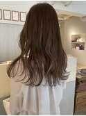 【CROP】白髪ぼかし×ベージュ×シークレットハイライト