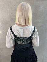 ペレ 梅田(PELE) 黒髪/ボブルフ/ネビージュ/小顔/ワンレン/梅田/髪質改善/前髪