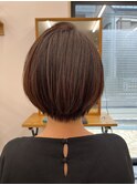 小顔ショートボブ浦和美容院アルトス荒巻充埼玉ヘアカット上手い