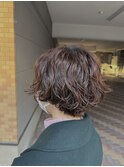 ショートボブパーマ