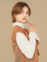 エンタク 新宿(enntaku)&nbsp;マロンベージュ/Aラインボブ/かきあげ/インナーカラー[新宿駅]