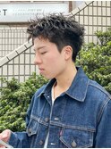 スパイキーショートハイトーンカラーツイストスパイラル