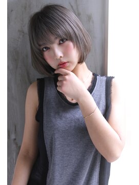 ロゼ 鳳(ROSE) 【ROSE】ショートボブ＿ブリーチ＿マッシュ＿髪質改善