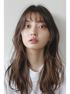 ラナ 新宿(lana) ロング/くびれヘア/バング/似合わせ/【lana hair新宿】