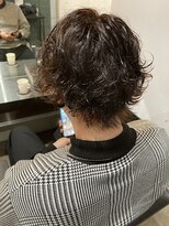 マーシュ(marshu)&nbsp;【marshu OSAKA Style】メンズパーマ×裾カラー