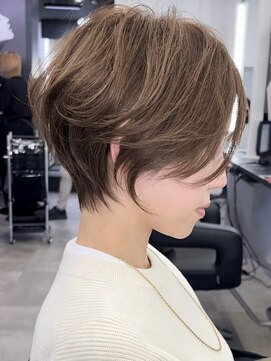 ブレス ヘアデザイン(BLESS hair design) 静岡ショートカット白髪染め切りっぱなしボブ大人ショートボブ