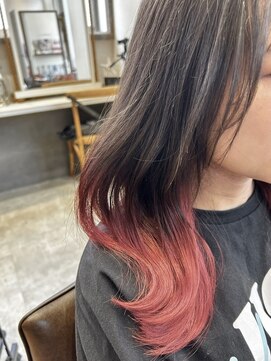 ルチア ヘア ステラ 京都店(Lucia hair stella) ハイライト/ダブルカラー/インナーカラー/学割U24/京都/河原町