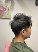 メンズカットツーブロック