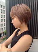 カット前髪カットショート/池袋