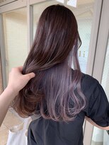 トゥーリ 二日市店(tuuli) ラベンダー インナーカラー