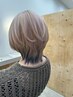 透明感カラー+髪質改善トリートメント16500→14980