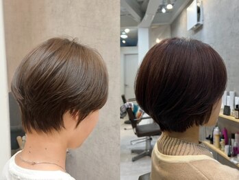 エン(en.)の写真/ショート・ボブならお任せ！髪質・クセを見極めたカットで、扱いやすく、まとまりの良いスタイルを実現★