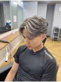 フェザーショートフェザーパーマニュアンスパーマショートヘア