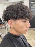 立川メンズツイストスパイラルパーマ波巻きパーマシャドウパーマ