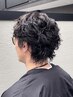 《藤岡指名》　カット＋メンズパーマ ￥14,300 → ￥12,800