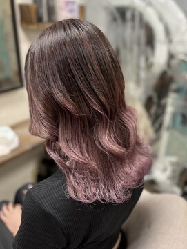 ルフレ 新宿歌舞伎町店(Reflet) ダブルカラー/バレイヤージュ