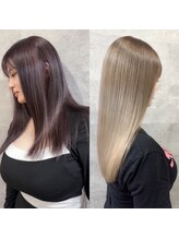 豊富なカラー薬剤が叶える一人ひとりに合わせた薬剤調合