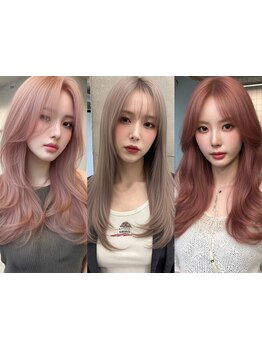 ダメージレス×素材美を活かすケアカラーでやわらかい質感と透明感のある仕上がりを叶えます★