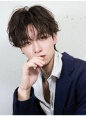3. モテる韓国風ラウンドマッシュ×シャドウパーマヘア