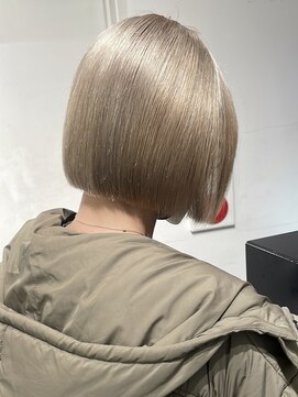 ココ 原宿(KOKO) #大人ガーリー#ダークアッシュ#ミディアムレイヤーカット