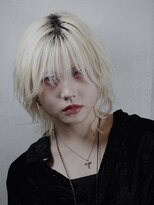 アイトーキョー 下北沢(AI TOKYO)&nbsp;ブロンドジェンダーレスウルフ/メンズカット/下北沢